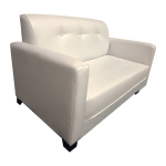 Sofa HVM Alonso Blanco Cuero 2C