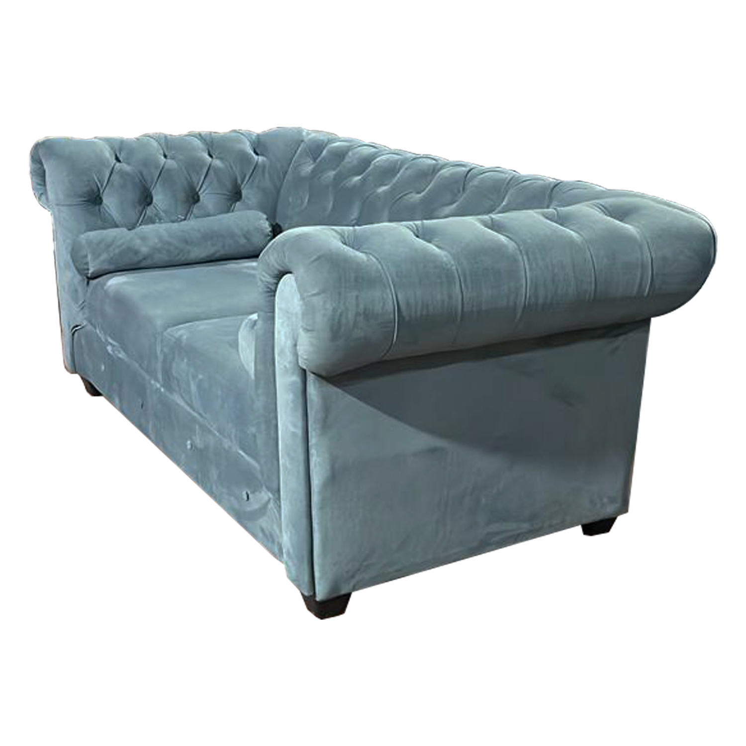 Chesterfield HVM Gris Felpa