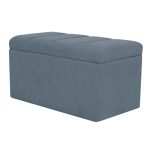 Banqueta Baúl Lineal HVM Gris