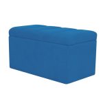 Banqueta Baúl Lineal HVM Azul