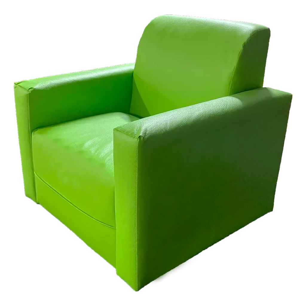 Sofa HVM Infantil Verde Cuero