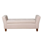 Banqueta Baul HMV Premiun Gala Beige
