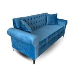Sofa Baul HVM Florencia Azul Petroleo