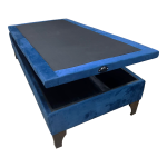 Base Baul HVM 1P Azul Marino Felpa