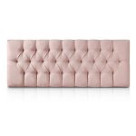 Respaldo Capitone 2P Antonia HVM Rosa Pastel