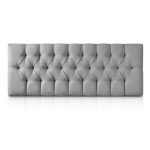 Respaldo Capitone 2P Antonia HVM Gris