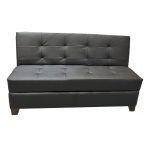 Futon Baul HVM Negro CueroPU