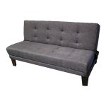 Futon HVM Patagonia Gris Grafito Lino
