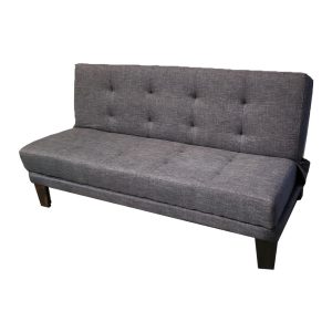 Futon HVM Patagonia Gris Grafito Lino