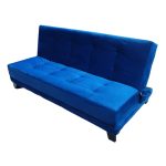 Futon HVM Patagonia Azul Marino Felpa