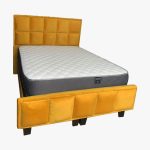 Cama HVM 2P Mostaza Cubo