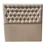 Respaldo HVM Beige Lino King a Piso