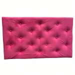 Respaldo HVM 1P Fucsia Felpa