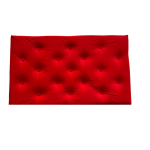 Respaldo HVM 1.5P Rojo Felpa