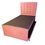 Cama Nido 1.5P Palo Rosa Felpa