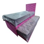 Cama Nido HVM 1.5P Fucsia Felpa