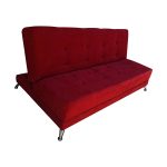 Futon HVM Patagonia Rojo Felpa