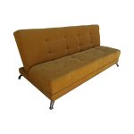 Futon HVM Patagonia Mostaza Felpa