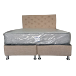 Cama HVM 2 plaza Beige Lino