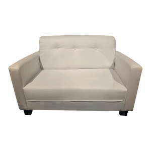 Sofa Alonso Blanco Cuero PU
