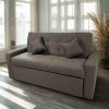 Sofa Cama HVM Cinema Gris Perla Lino