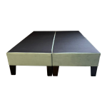 Base HVM King Verde Agua Felpa
