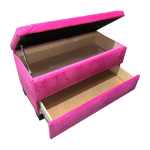 Zapatero HVM Rosado Felpa
