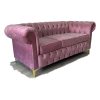 Sofa HVM Chesterfield 3C Palo Rosa