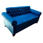 Sofa Baul HVM Florencia 2C Azul Marino