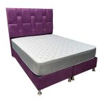 Cama HVM Rolex 2P Morada Felpa